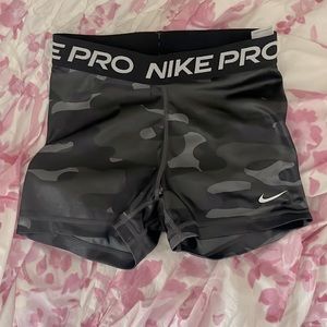 Camo Nike Pro Shorts